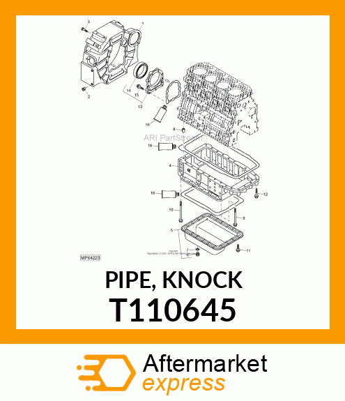 PIPE, KNOCK T110645