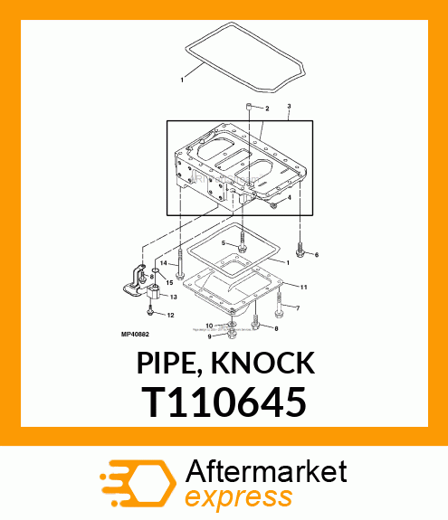 PIPE, KNOCK T110645