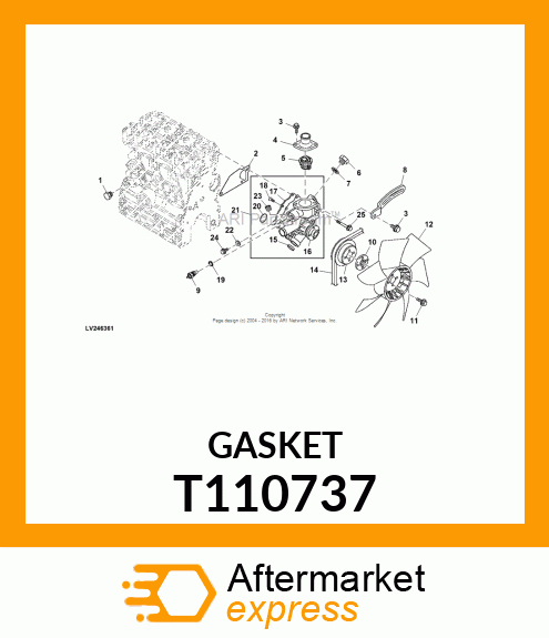 GASKET 10 T110737