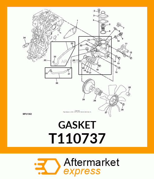 GASKET 10 T110737