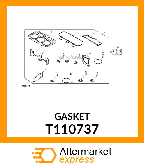 GASKET 10 T110737