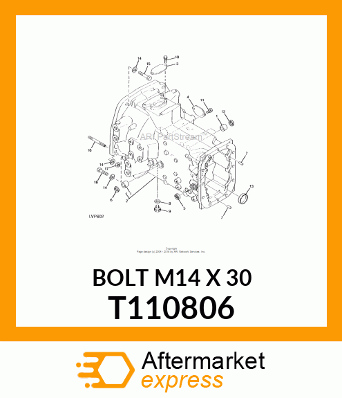 BOLT M14 X 30 T110806