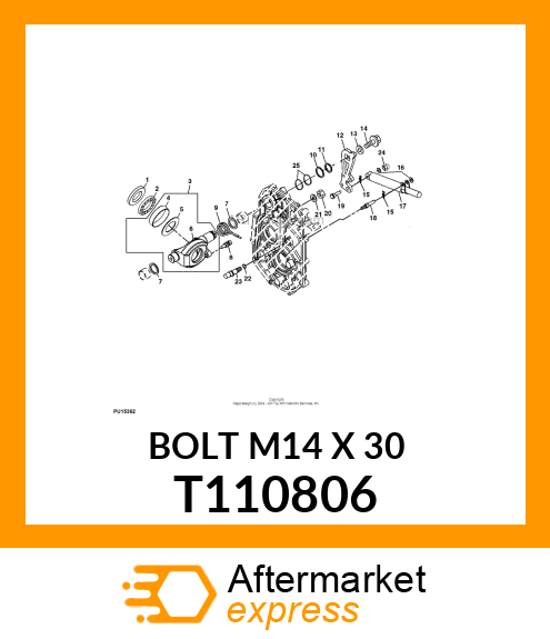 BOLT M14 X 30 T110806