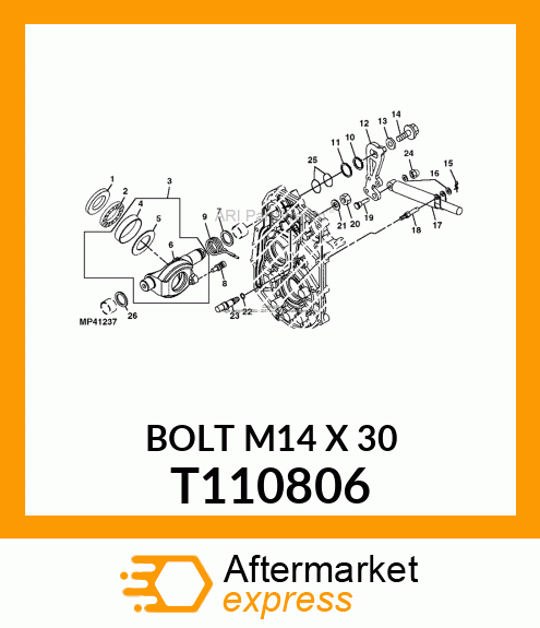 BOLT M14 X 30 T110806