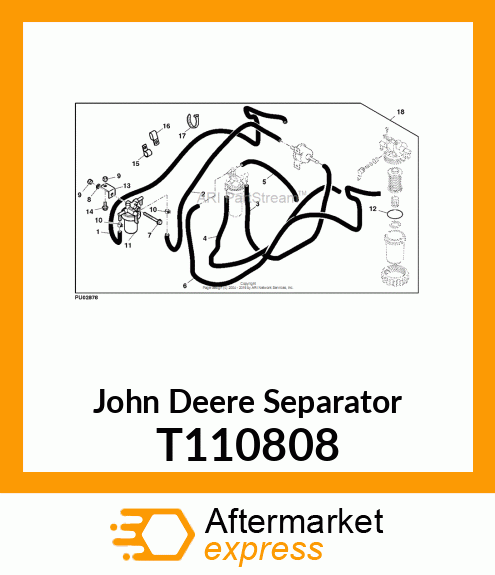 SEPARATOR ASSY, WATER T110808