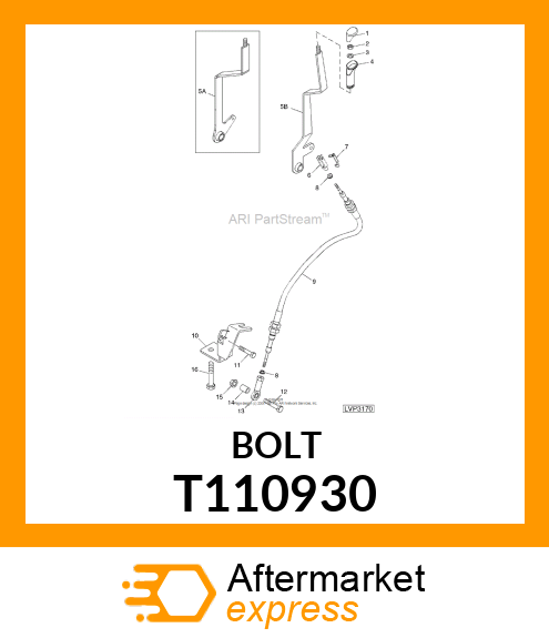 BOLT M14 X 40 T110930