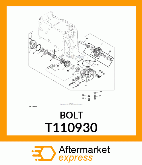 BOLT M14 X 40 T110930