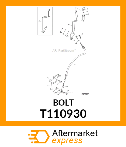 BOLT M14 X 40 T110930