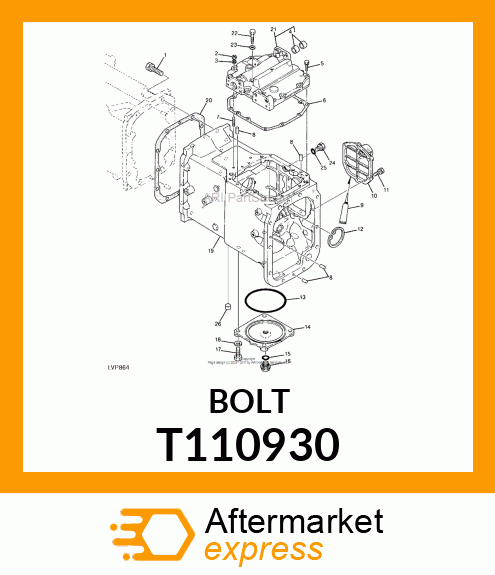 BOLT M14 X 40 T110930