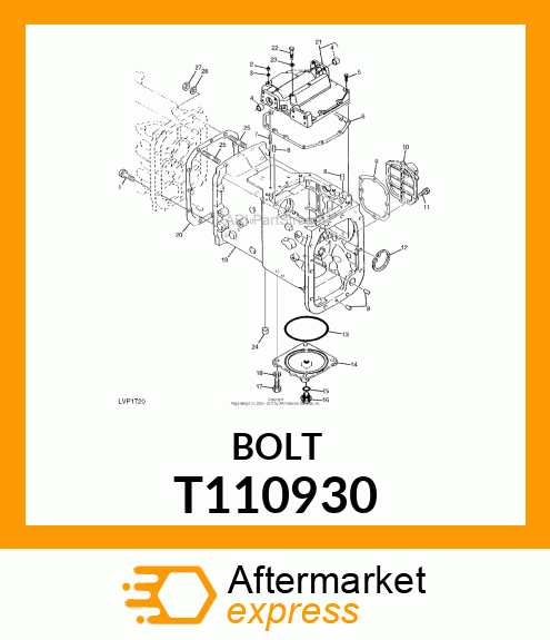 BOLT M14 X 40 T110930