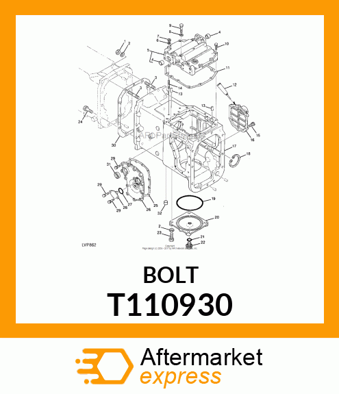 BOLT M14 X 40 T110930