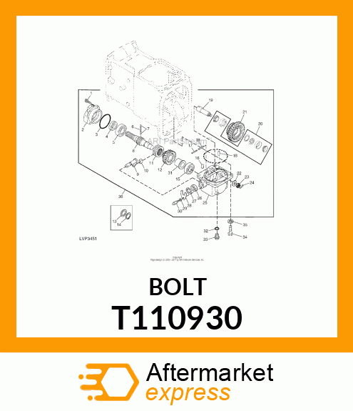 BOLT M14 X 40 T110930