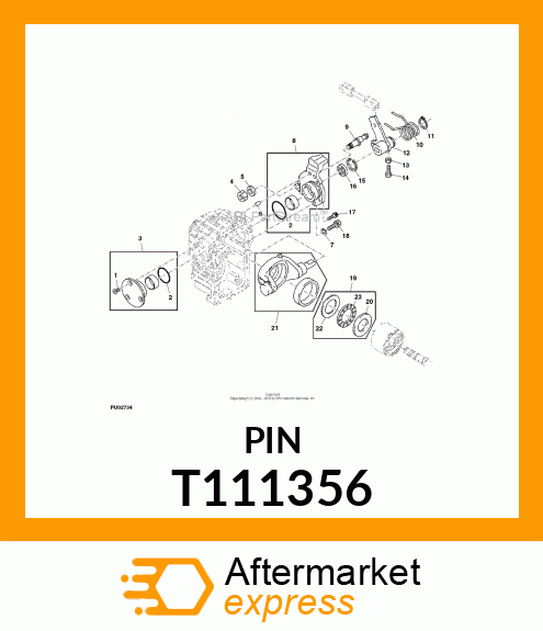 PARALLEL PIN 8 X 12 T111356