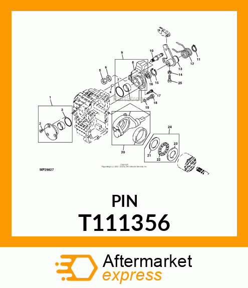 PARALLEL PIN 8 X 12 T111356