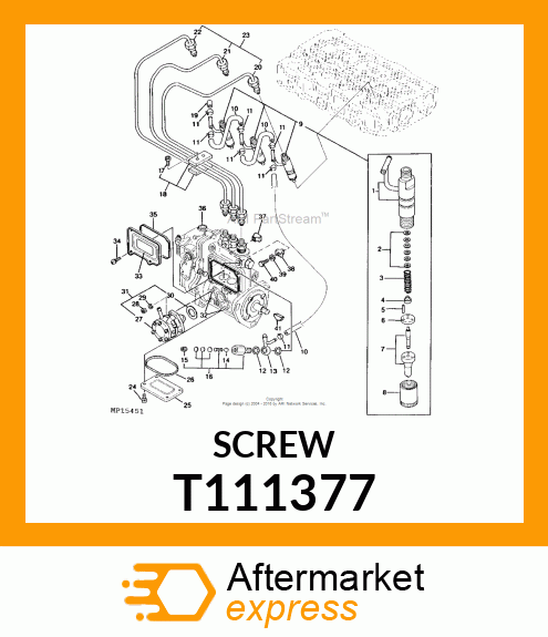 SCREW M 6 X 16 T111377