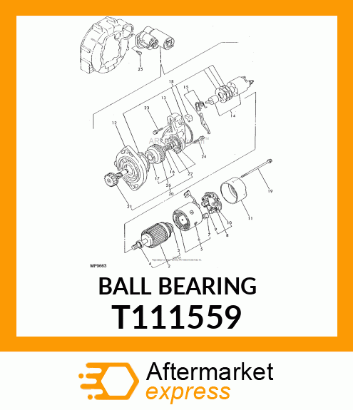 BALL BEARING T111559