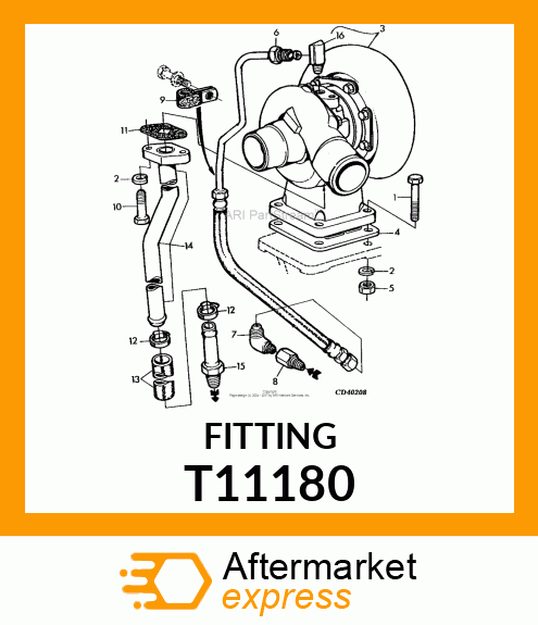 ELBOW FITTING T11180