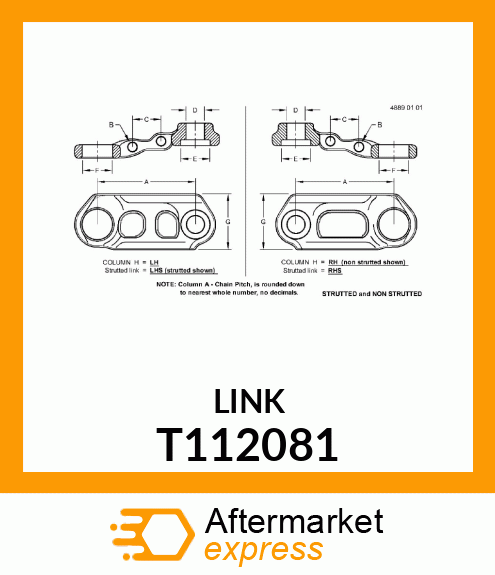 Strutted LINK T112081