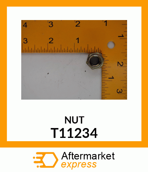 NUT,SPECIAL HEX LOCK T11234