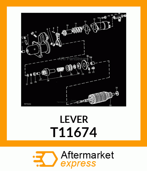 LEVER T11674