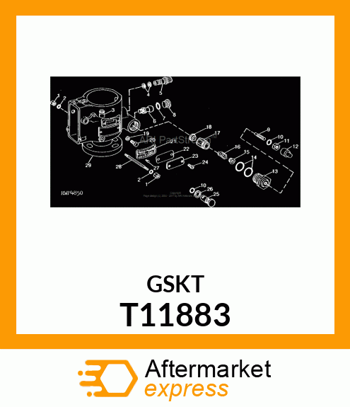 GASKET,TIMING LINE COVER T11883