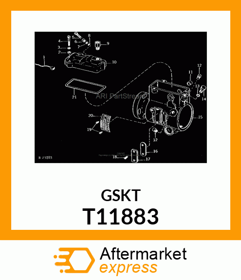 GASKET,TIMING LINE COVER T11883