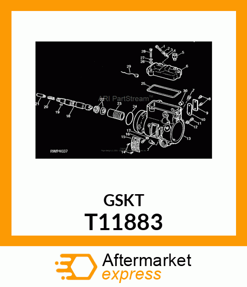 GASKET,TIMING LINE COVER T11883