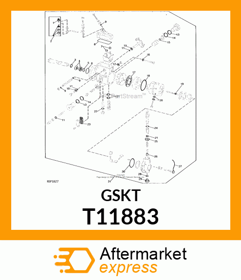 GASKET,TIMING LINE COVER T11883