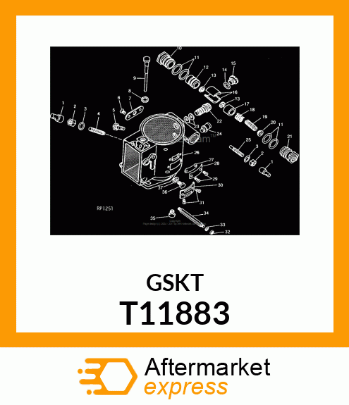 GASKET,TIMING LINE COVER T11883