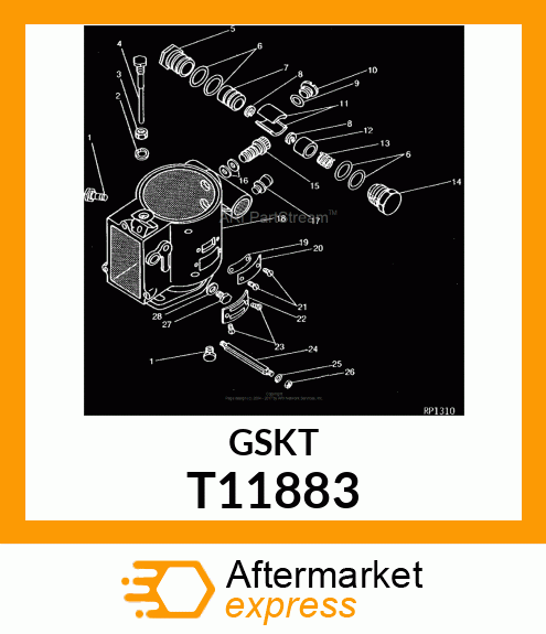 GASKET,TIMING LINE COVER T11883