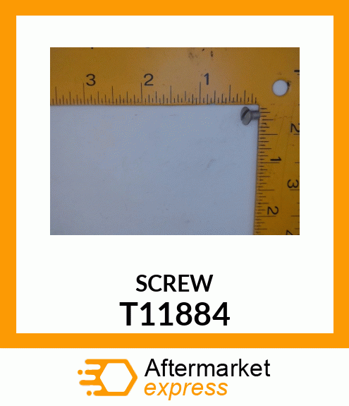 SCREW,SPECIAL MACHINE T11884