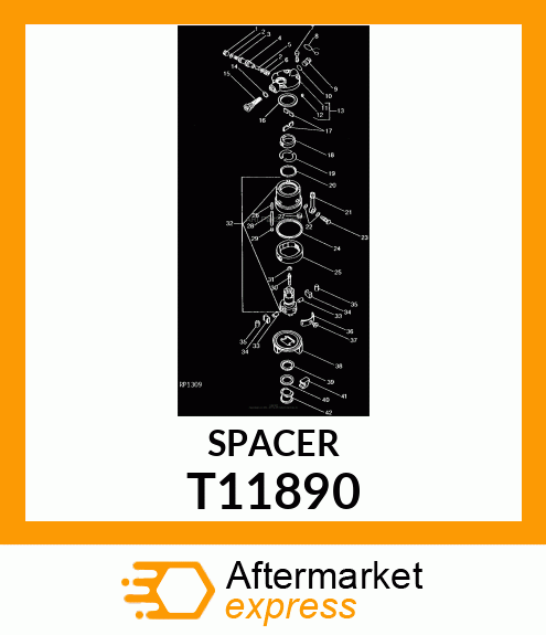 Retainer - RETAINER,ROTOR T11890