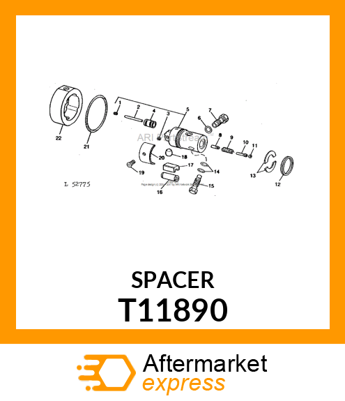 Retainer - RETAINER,ROTOR T11890