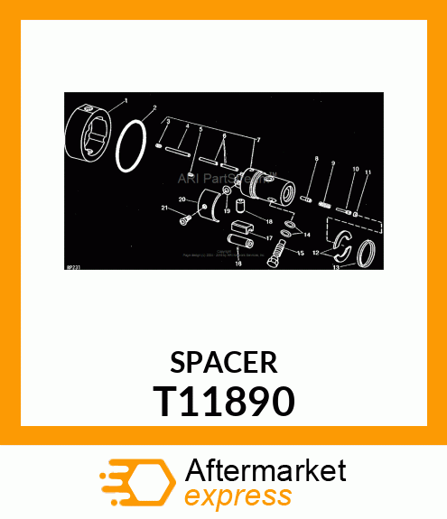 Retainer - RETAINER,ROTOR T11890