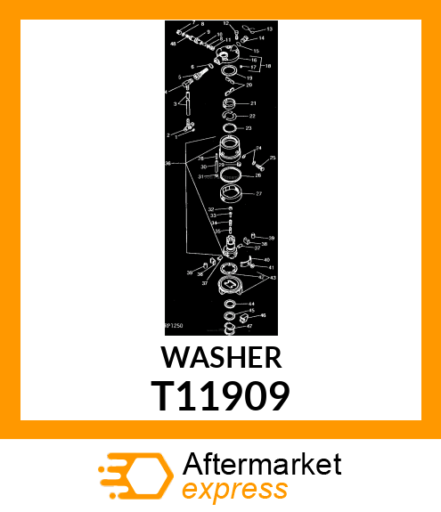 Washer - WASHER,GOVERNOR THRUST T11909