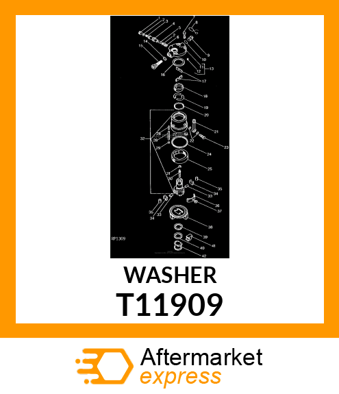 Washer - WASHER,GOVERNOR THRUST T11909