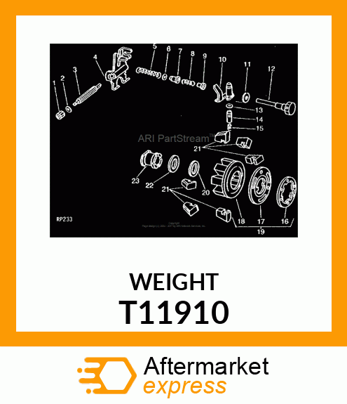 WEIGHT T11910