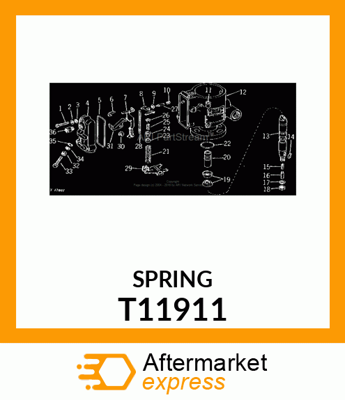 SPRING T11911