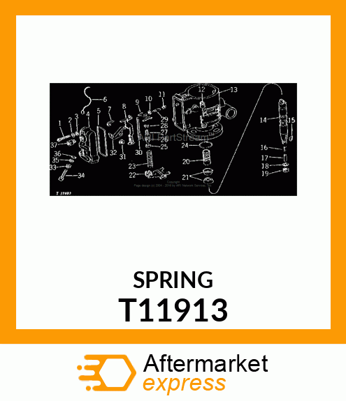 SPRING T11913