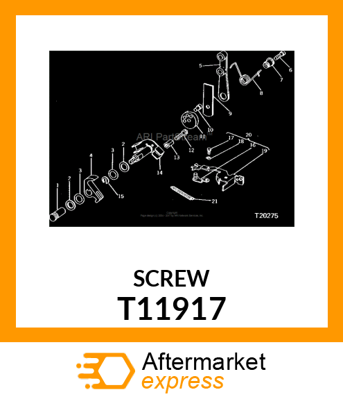 LOCK,SCREW T11917