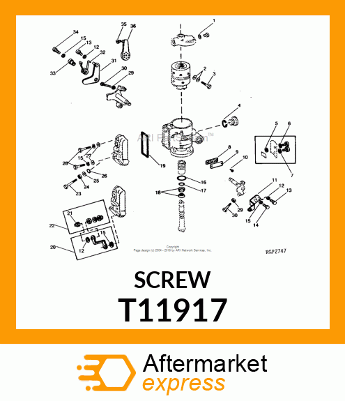 LOCK,SCREW T11917