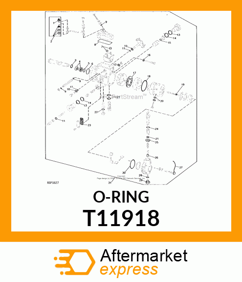 PACKING, GOVERNOR HOUSING COVER T11918