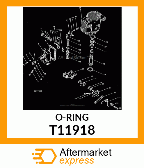 PACKING, GOVERNOR HOUSING COVER T11918