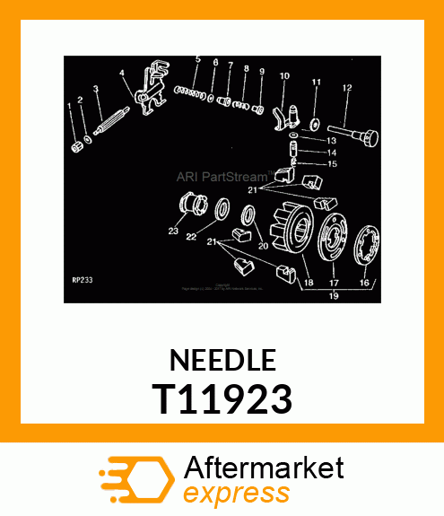 NEEDLE T11923