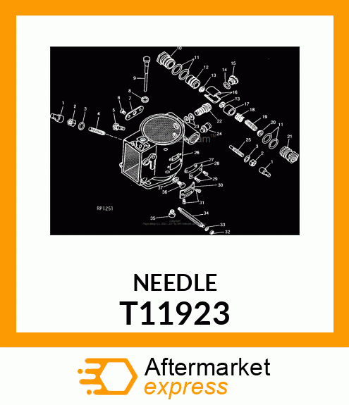 NEEDLE T11923