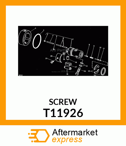 Set Screw - SCREW,SET T11926