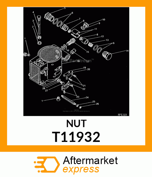 NUT T11932