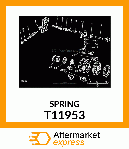 SPRING T11953