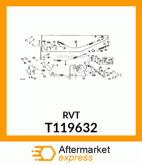 PIN, CLEVIS T119632