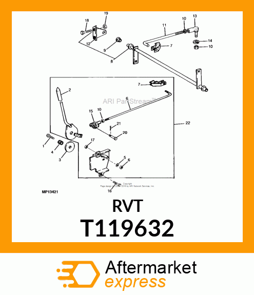 PIN, CLEVIS T119632